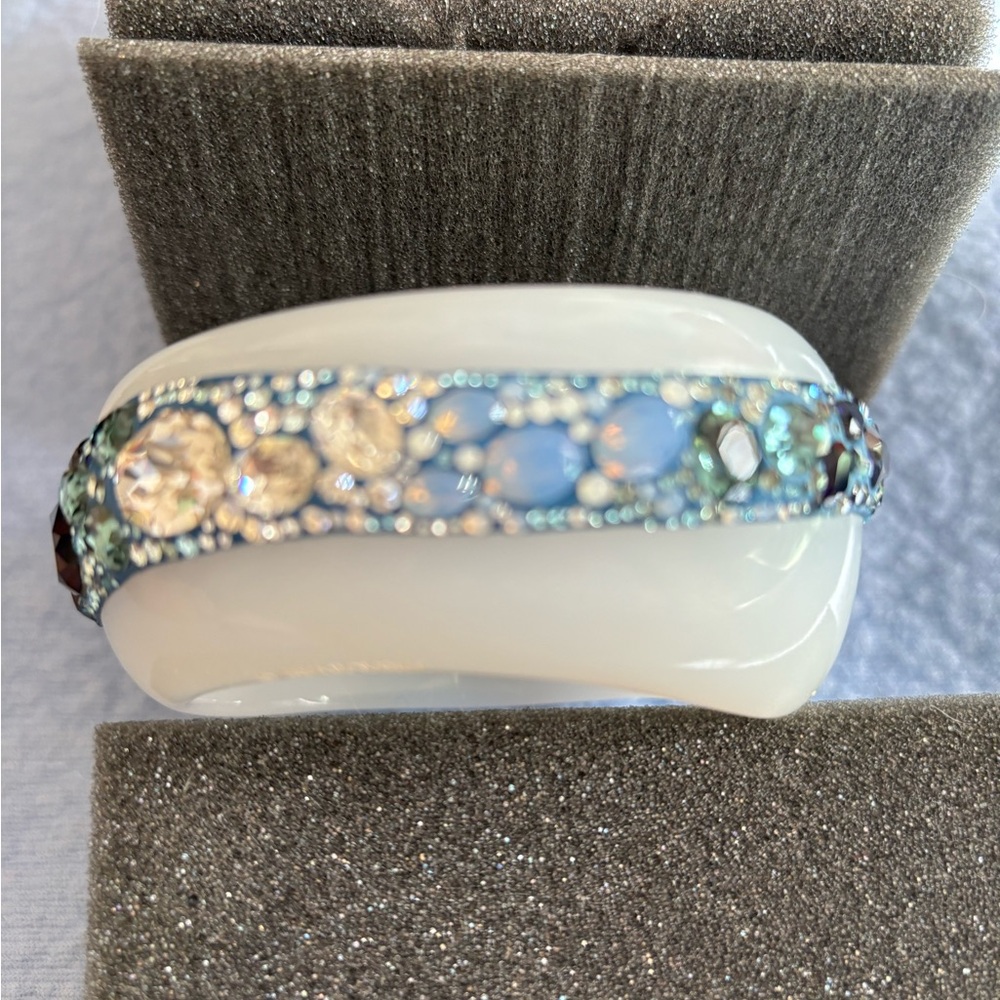 Swarovski Crystal Resin Bangle - Picture 6 of 10